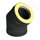 Отвод 30° V50R с изол (AISI-310S/0,8-ОЦИНК-RAL/0,5) d-200/300 (Вулкан-Cerablanket)