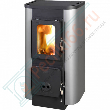 Отопительная печь Merano, Черный/Серый (Thorma) до 124 м3