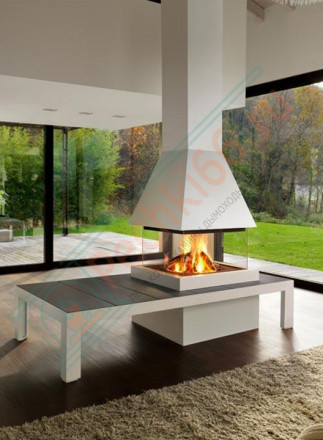 Островная топка для камина M360 Q (Piazzetta)