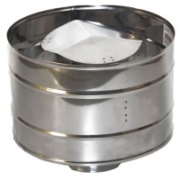 Зонт с дефлектором (НЕРЖ-439/0,5) d-115 (УМК)