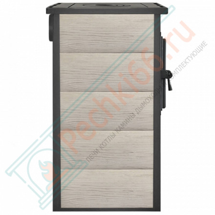 Печь-камин Панорама с плитой (Этна)