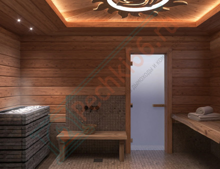 Электрическая банная печь Sangens W40B Brick