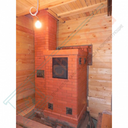 Банная печь из нержавеющей стали № 06Н10 - 36 (Тройка) до 36 м3