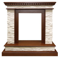 Портал Calgary - Дуб / Сланец белый (Высота 970мм)