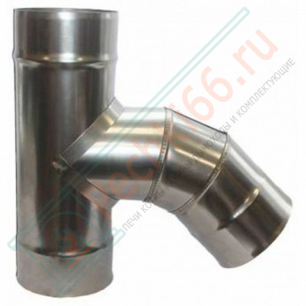 Тройник 135° (НЕРЖ-439/1,0) d-130 (УМК)