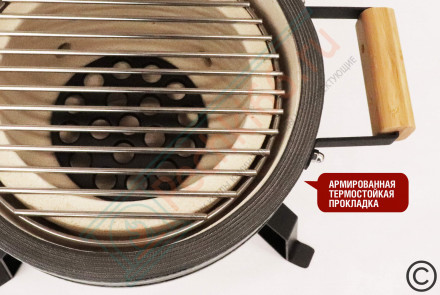 Гриль керамический SG13 PRO SE 33 см / 13 дюймов (зеленый) (Start Grill)