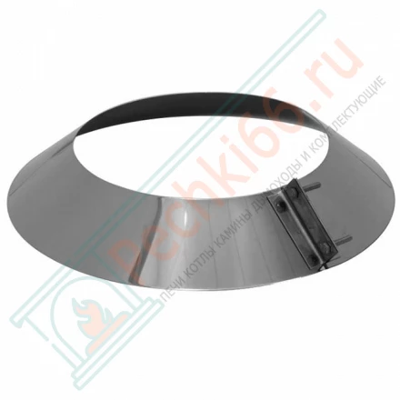 Юбка на трубу с изол V50R (AISI-304/0,5) d-200/300 (Вулкан)