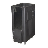 Чугунная печь для бани Торнадо 18М1 МД, без выноса (Компакт) до 18 м³