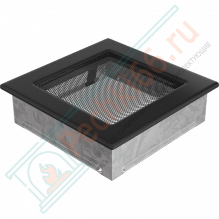 Решётка вентиляционная каминная черная 170х170 17C (Kratki)