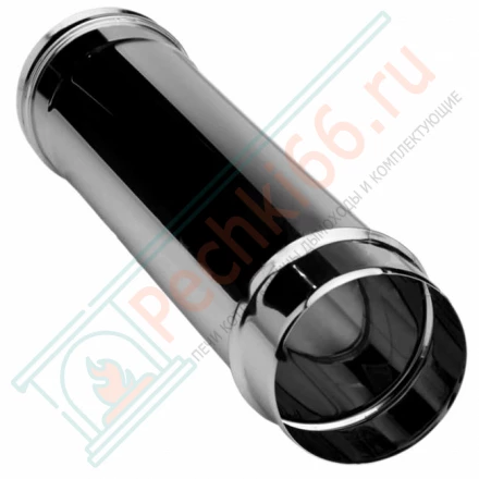 Труба одностенная L=500 (AISI-321/0,8мм) d-300 (Вулкан)