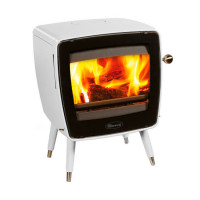 Чугунная печь Vintage35/E12, цвет - белый (Dovre)