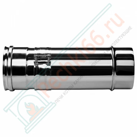 Труба телескопическая L=260-400 (AISI-321/0,8мм) d-300 (Вулкан)