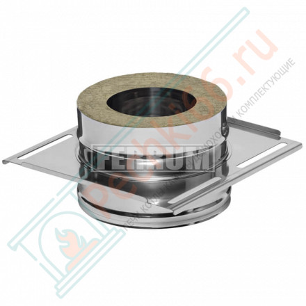 Сэндвич опора (НЕРЖ-430/0,8-НЕРЖ-430/0,5) d-130/200 (Ferrum HF)