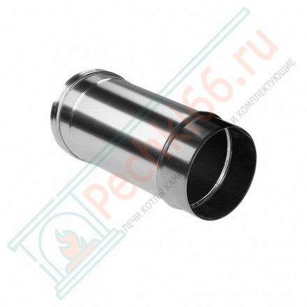 Труба прямая L=250 без изол (НЕРЖ-321/0,8) d-300 (Дымок-Lux)