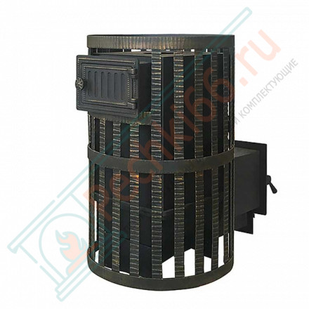 Чугунная печь для бани Ураган Ковка 12 260 (Везувий) до 14 м3