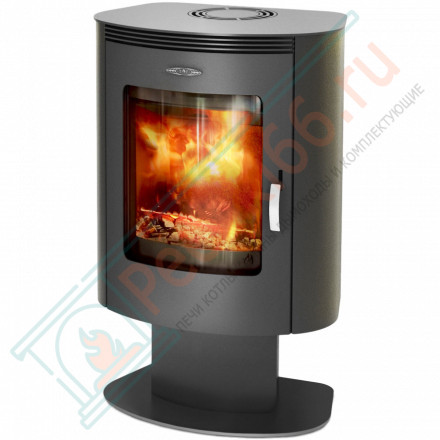 Печь-камин Визиера черная бронза (T.M.F) до 130 м3