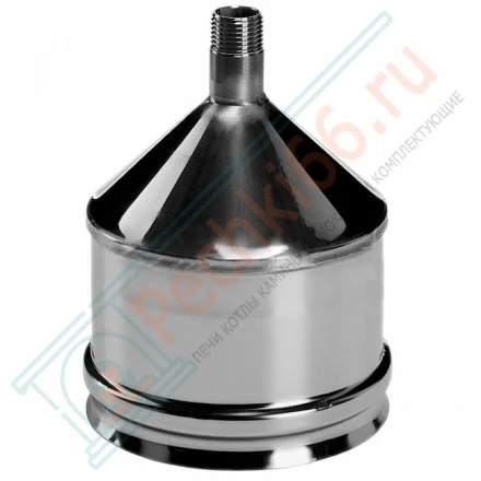 Конденсатосборник на трубу без изол (AISI-310S/0,8мм) d-120 (Вулкан)