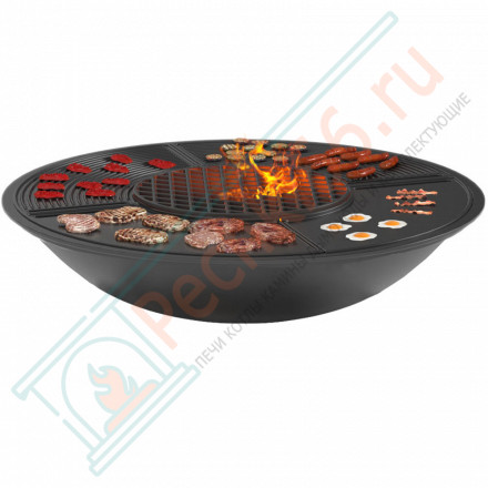 Костровая чаша чугунная Fantastic Ø 1000 (Везувий)