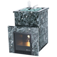 Печь для бани Анапа в пироксенит с открытым верхом (ИзиСтим)
