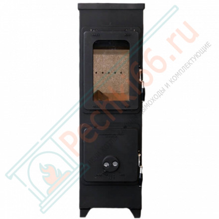 Отопительная печь Flensburg, Черная (Thorma) до 190 м3