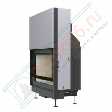 Каминная топка Вега 1200 принтинг подовое горение (Экокамин)