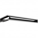 Каминная решетка угловая Luft 40X80X9 сталь (Kratki)