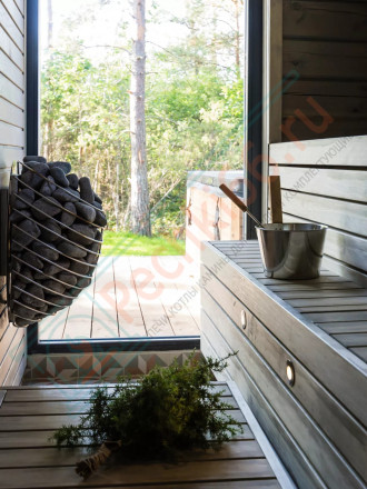 Электрическая печь Nest 4kw, black (HENKI)