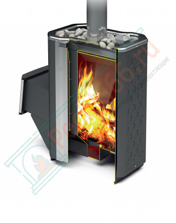 Печь для бани Сахара-24 ЛК (2.0) (Теплодар)