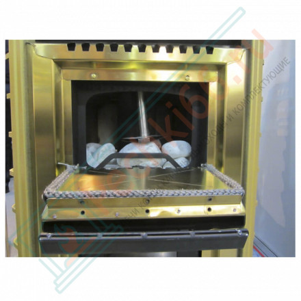 Банная печь Ermak 30 Сетка-Люкс GOLD (Ермак)