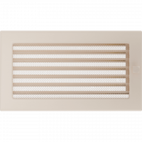 Вентиляционная решетка для камина с жалюзи 170х300, кремовая (FireWay)