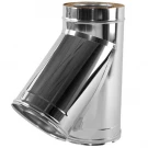 Тройник 45° V50R с изол (AISI-321/0,8-AISI-304/0,5) d-104/200 (Вулкан)