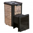 Печь банная HARD CERAMIC STONE 28L 2021 Панорама (Сталь-Мастер) до 30 м3