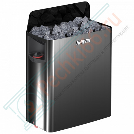 Электрокаменка The Wall SW45 Black Steel (Harvia)