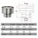 Дефлектор на трубу с изол (НЕРЖ-439/0,5-НЕРЖ-439/0,5) d-300/380 (Дымок)