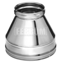 Сэндвич конус (НЕРЖ-430/0,5-НЕРЖ-420/0,5) d-180/280 (Ferrum GS)