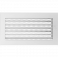 Вентиляционная решетка для камина с жалюзи 170х300, белая (FireWay)