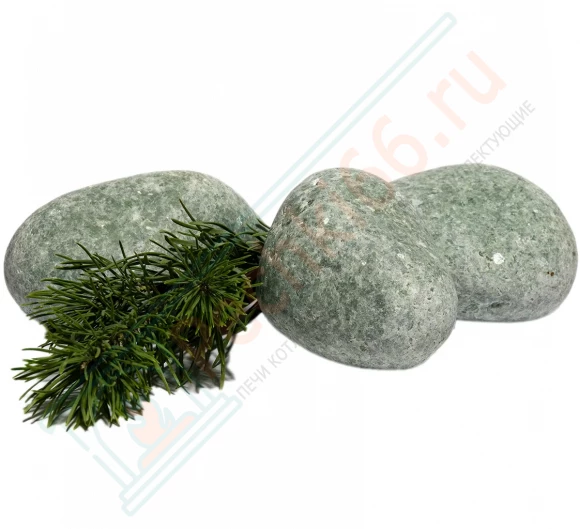 Камень Жадеит шлифованный средний, м/р Хакасия (коробка), 10 кг