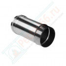 Труба прямая L=250 без изол (НЕРЖ-321/0,5) d-300 (Дымок-Lux)