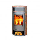 Печь-камин Polar 6 с верхней плитой - гранит кашмир (ABX)