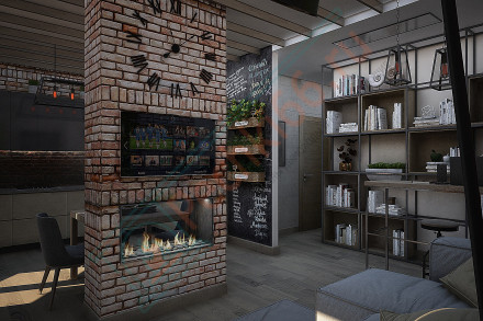 Биокамин 1130 S сквозной (LuxFire)