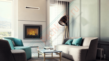 Стальная топка Zuzia/PW/15/W/DECO (Kratki)