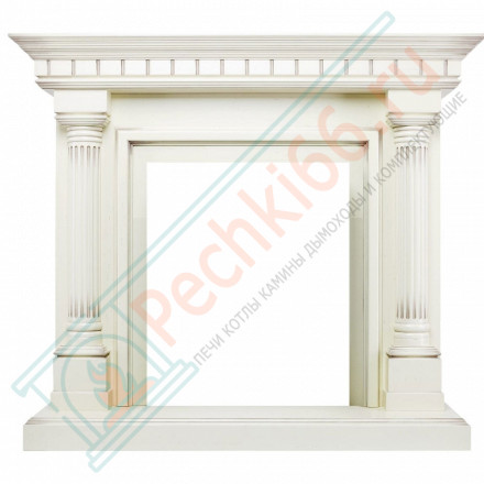 Портал Dallas - Слоновая кость с патиной (Высота 975мм)