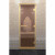 Стеклянная дверь для хамама в золотом профиле, бронза 200х80 (по коробке) (DoorWood)