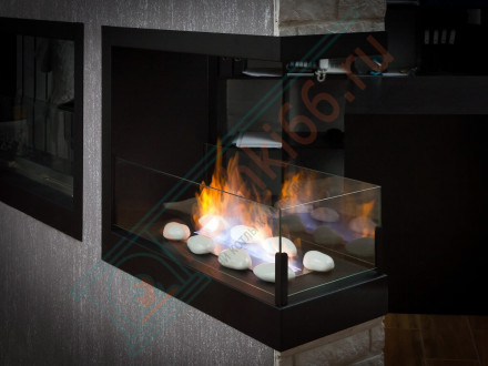 Встраиваемый биокамин Lux Fire Торцевой 555 М